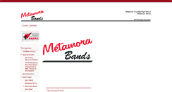 Desktop Screenshot of metamorabands.org